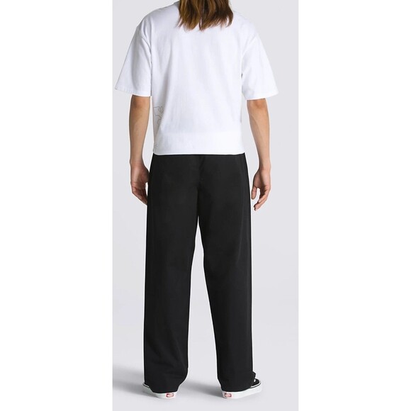 Vans Range Baggy Tapered Pants Black Sturdy Stretch Bottoms 90's y2k NWT size S - Picture 3 of 7